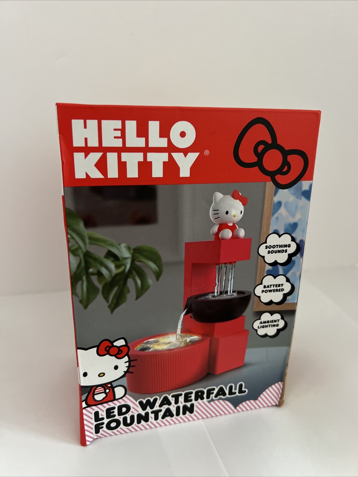 Hello kitty LED Waterfall Fountain