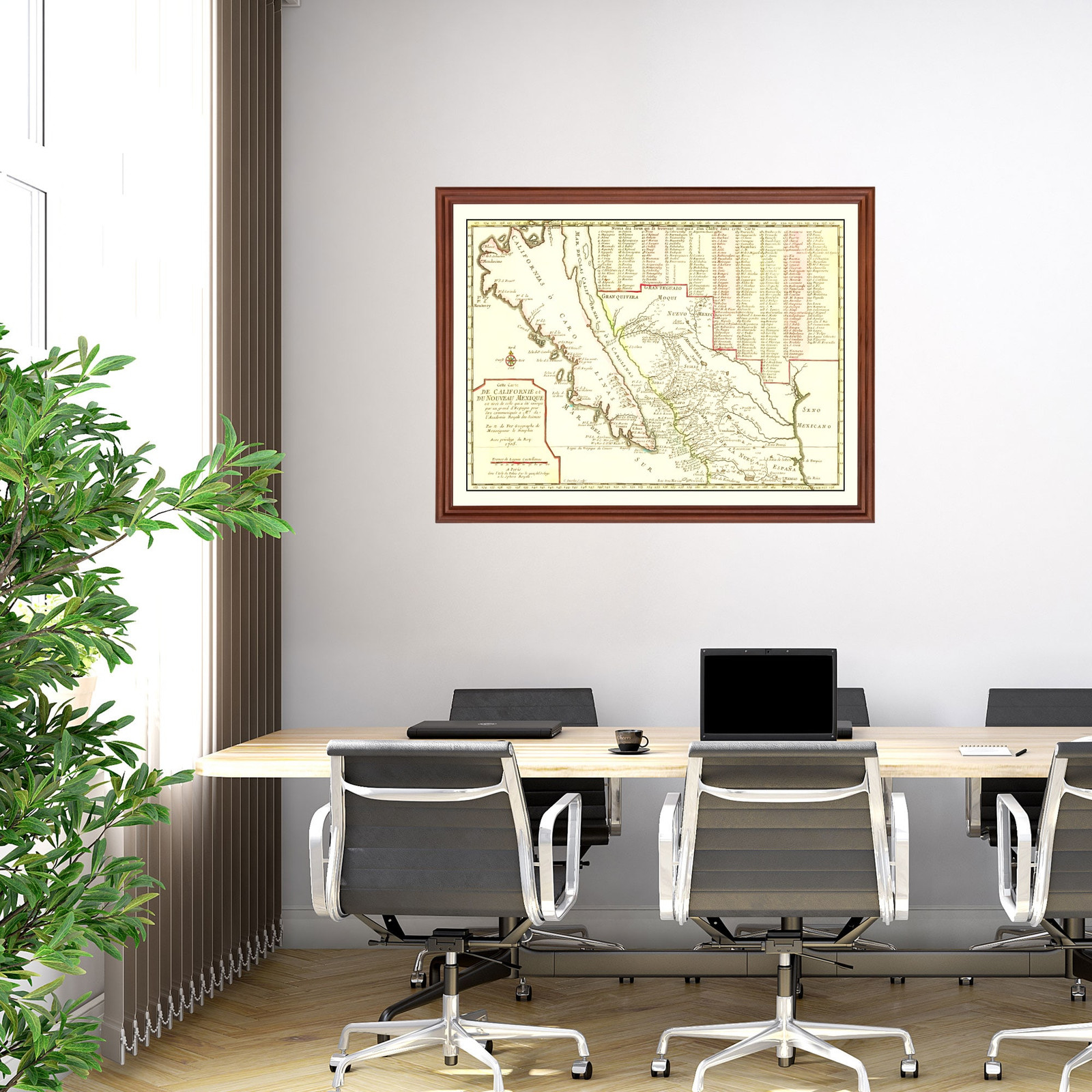 Old Map of California 1705 – Vintage California Art