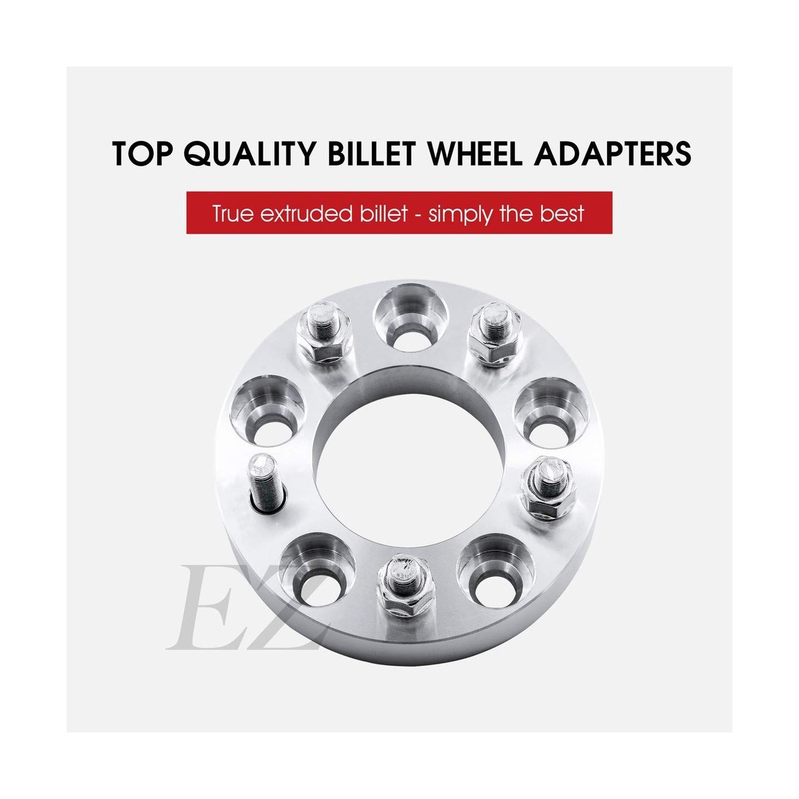 ezaccessory 4 Wheel Adapters 5 Lug 4.75″ to 5 Lug 120mm Thickness 2 Inch- Pair