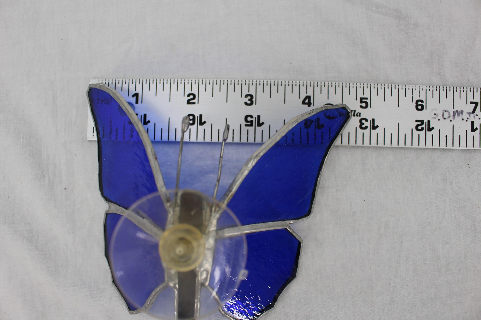 Stained Glass Butterfly Suncatchers Set Of 3 Small Multicolor Window Home Decor