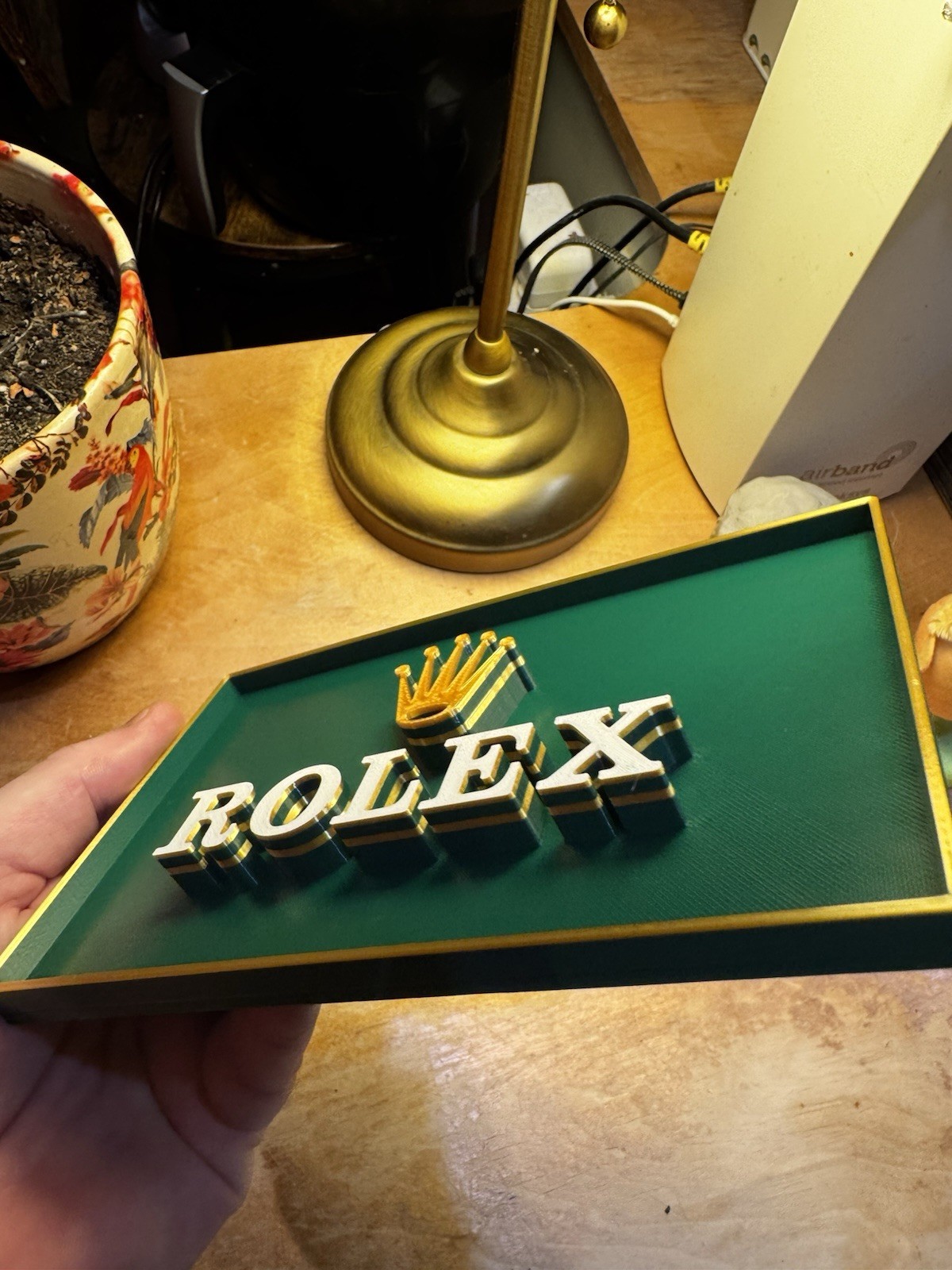 Decorative Rolex | Designer | Freestanding Watch Shop | Sign | Collector |20cm