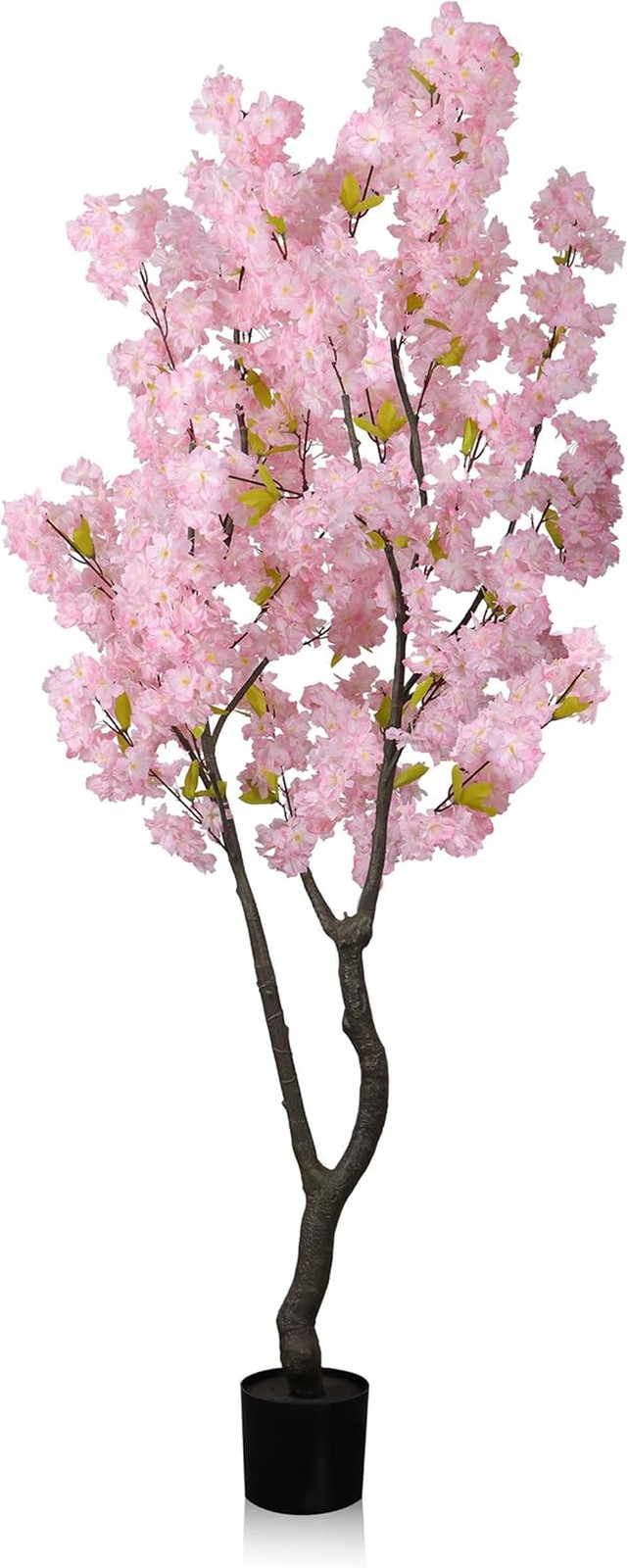 6.5Ft Artificial Pink Cherry Blossom Tree – Realistic Faux Sakura Decor