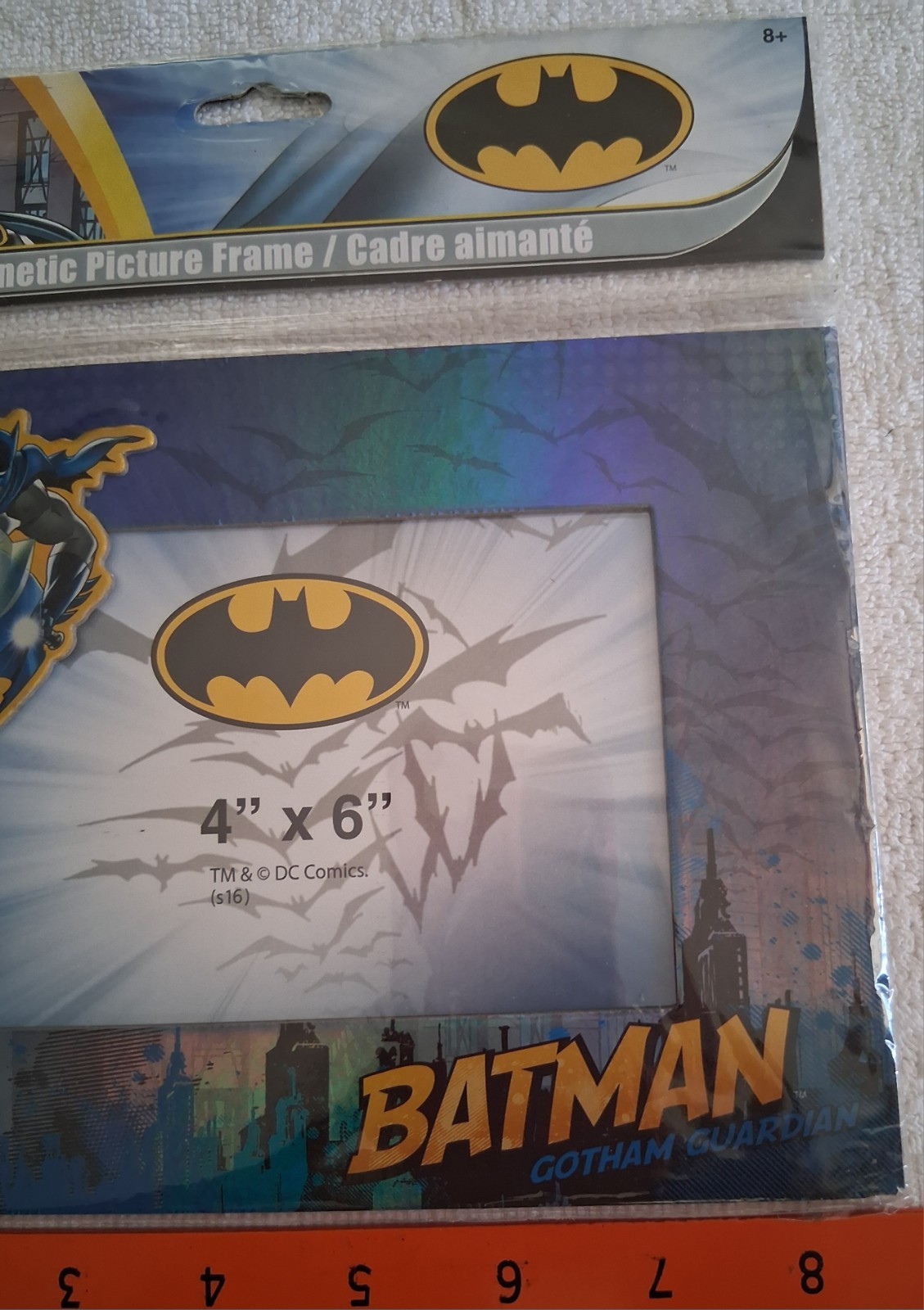 DC BATMAN 4″x 6″ Holographic Picture Frame-New In Package