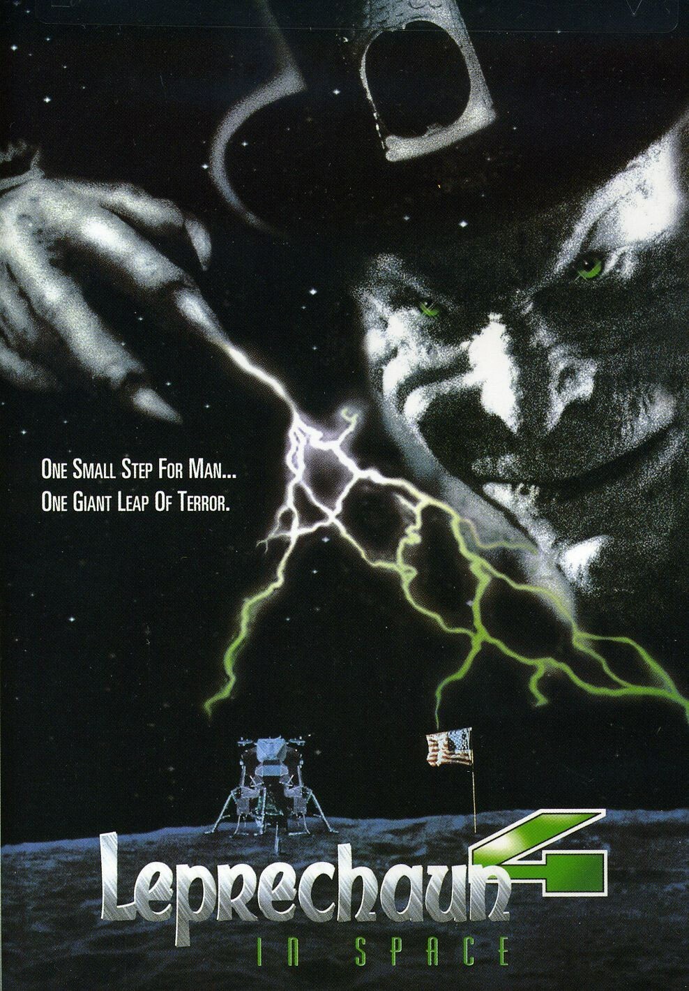 LEPRECHAUN 4 In Space Movie POSTER 11 x 17 Warwick Davis, Horror Film Art