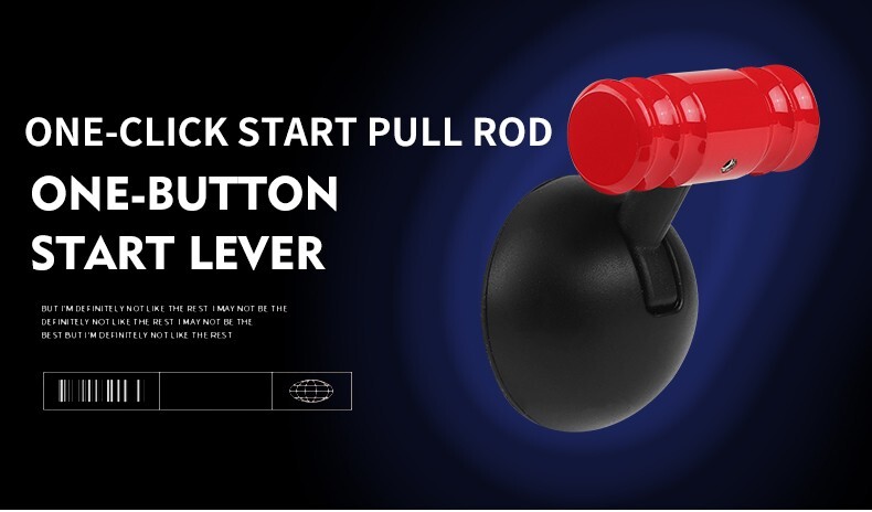 𝙊𝙧𝙞𝙜𝙞𝙣𝙖𝙡 Push Start Button Cover, Metal Car Joystick Push to Start Dec