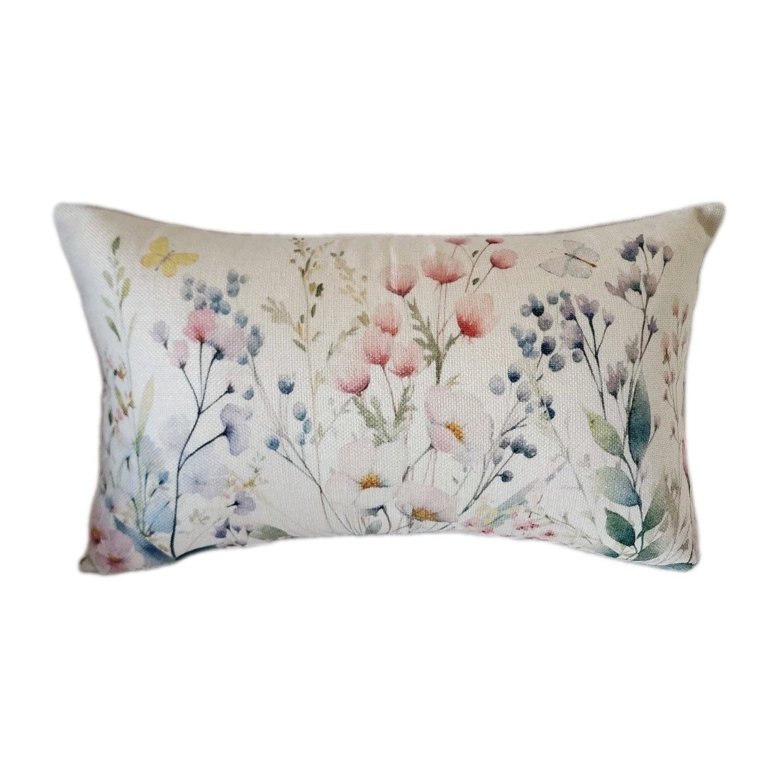 Pillow 12×20 Inch Floral Butterfly Decorations