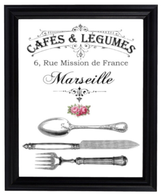 Vintage Image Cafes & Legumes French Advertising Decor Wall Art Print~Giclee