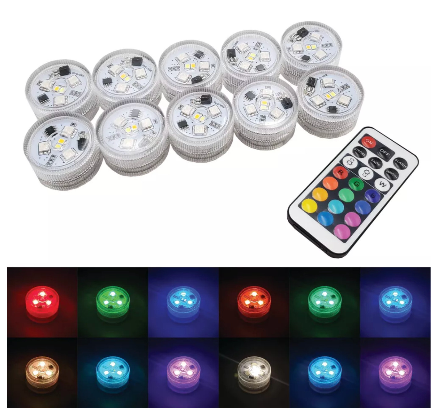 Holiday LED Candle Light with Remote Control (Free shipping)