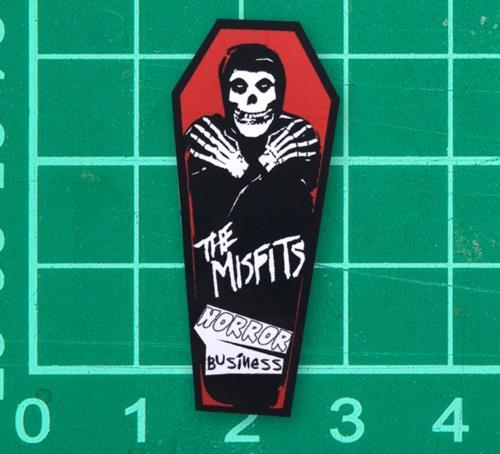 Misfits Horror Sticker Decal casket
