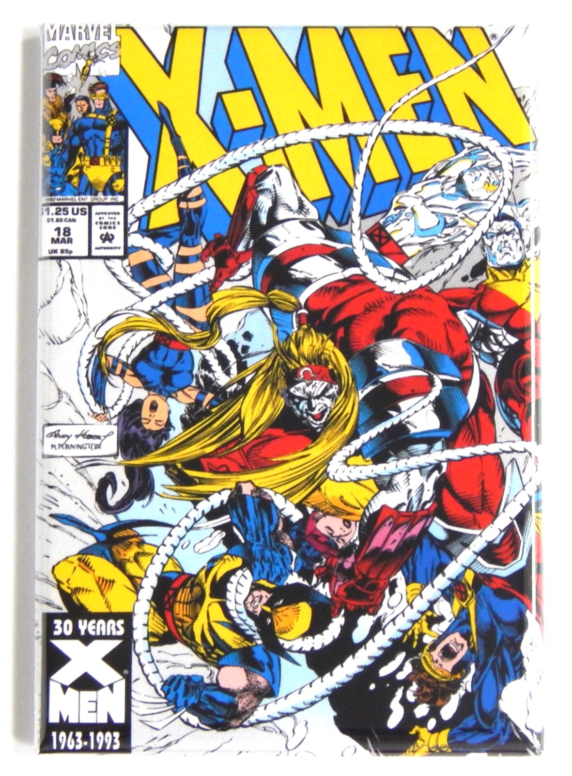X-Men Vol. 2 #18 FRIDGE MAGNET comic book