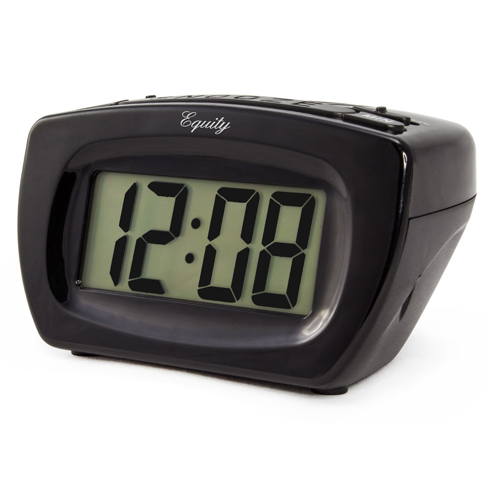 31015 Equity by La Crosse Battery Powered Super-Loud LCD Digital Alarm Clock