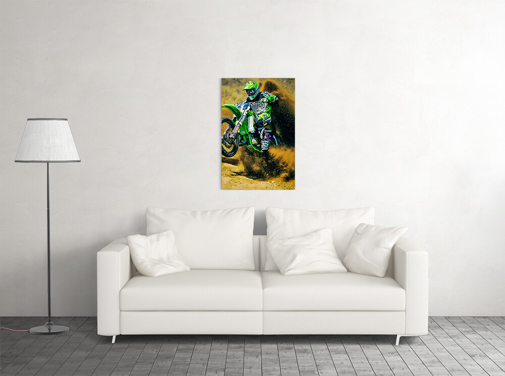 Ricky Carmichael Motorcycle Cross Country Wall Art Home Decor – POSTER 20×30