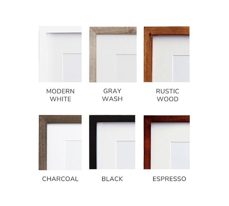 Pottery Barn WHITE Frames~Wood Gallery Picture~Set of 15~4×6 5×7 8×10 NEW In Box