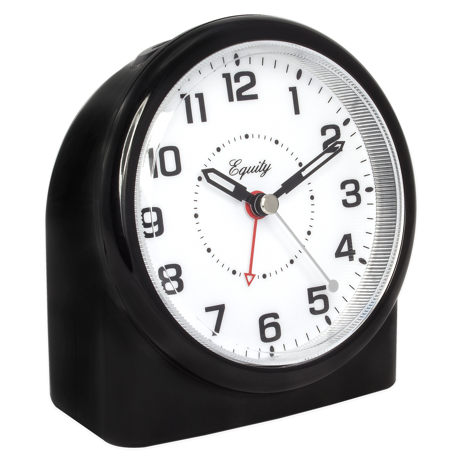 14080 Equity by La Crosse Battery Powered Quartz Night Vision Analog Alarm Clock