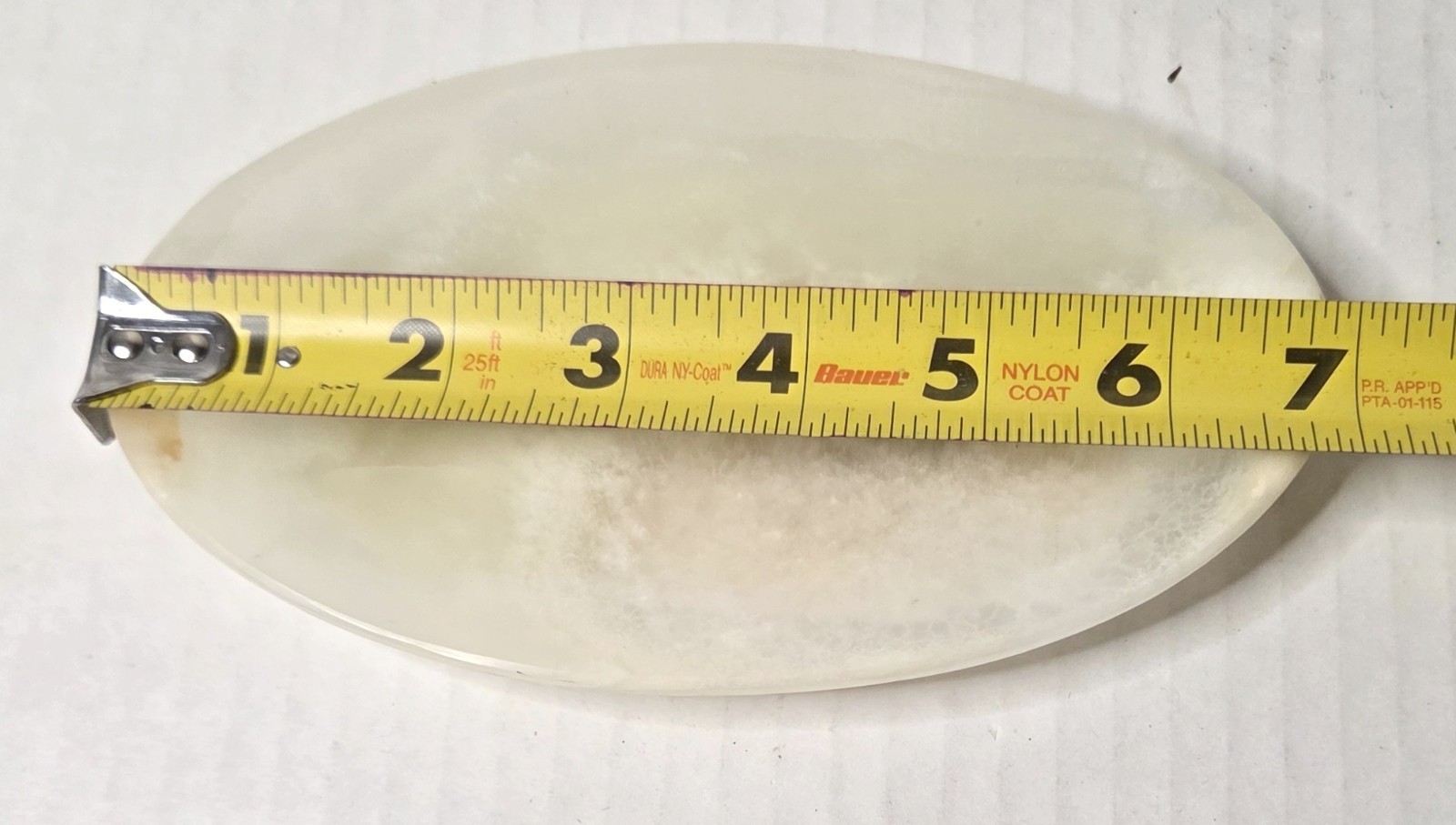 Vintage Alabaster Onyx Stone Dish Bowl Organic Modern Boho Sculptural Decor Tray