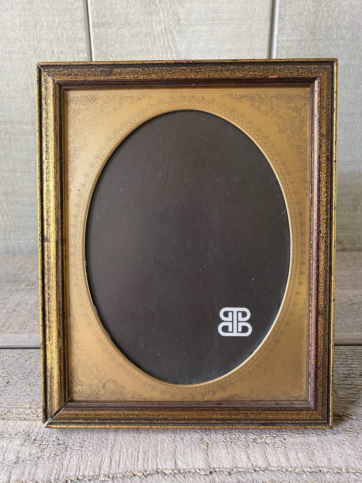 Vintage Burnes of Boston Picture Frames 2×3 & 5×7 Set/2