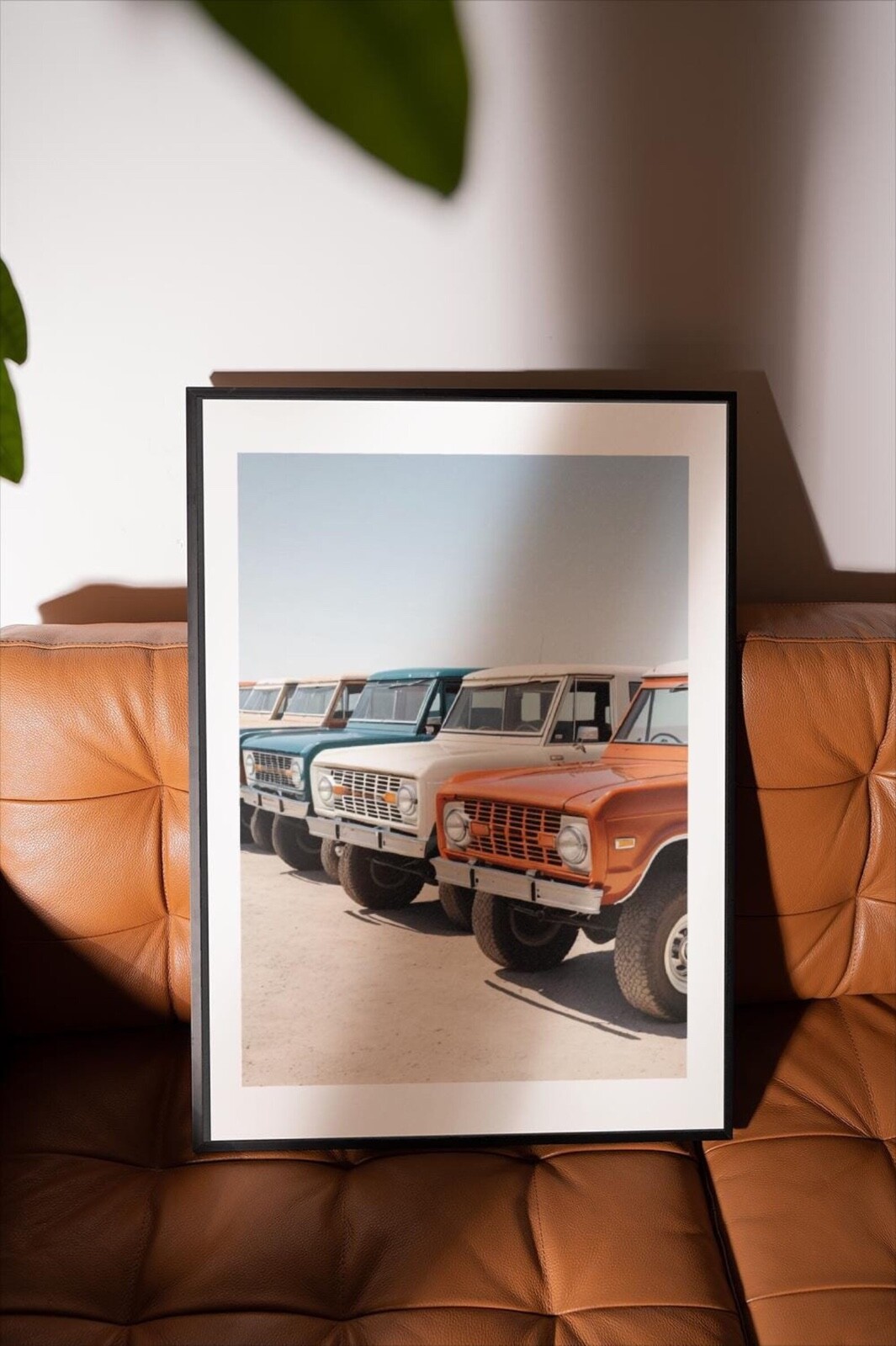 Vintage Ford Bronco Print, Vintage Retro Car Poster, Classic Car Poster