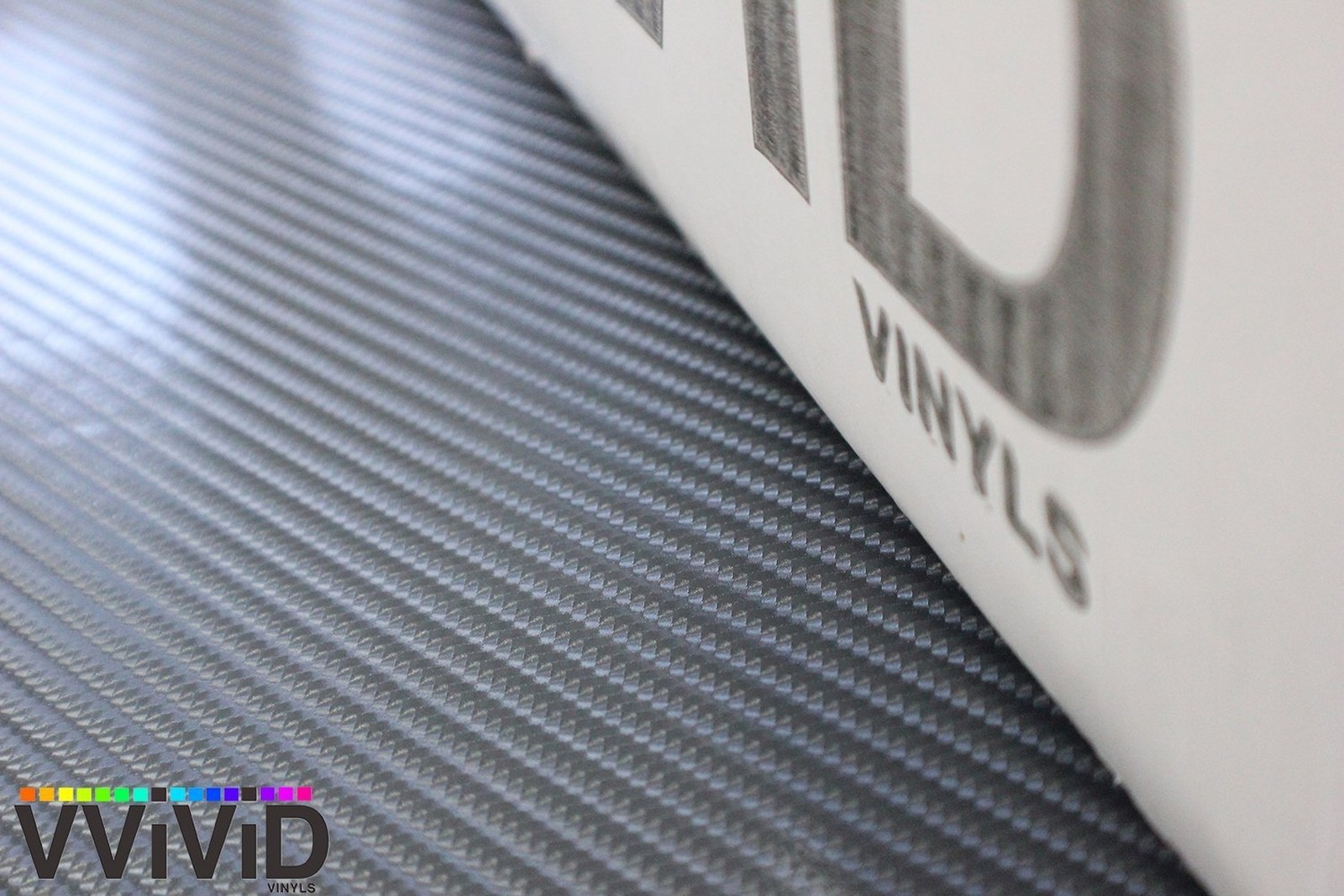 VViViD® Meteorite Dark Grey True R Carbon Fiber Vinyl Wrap Roll with Air Re