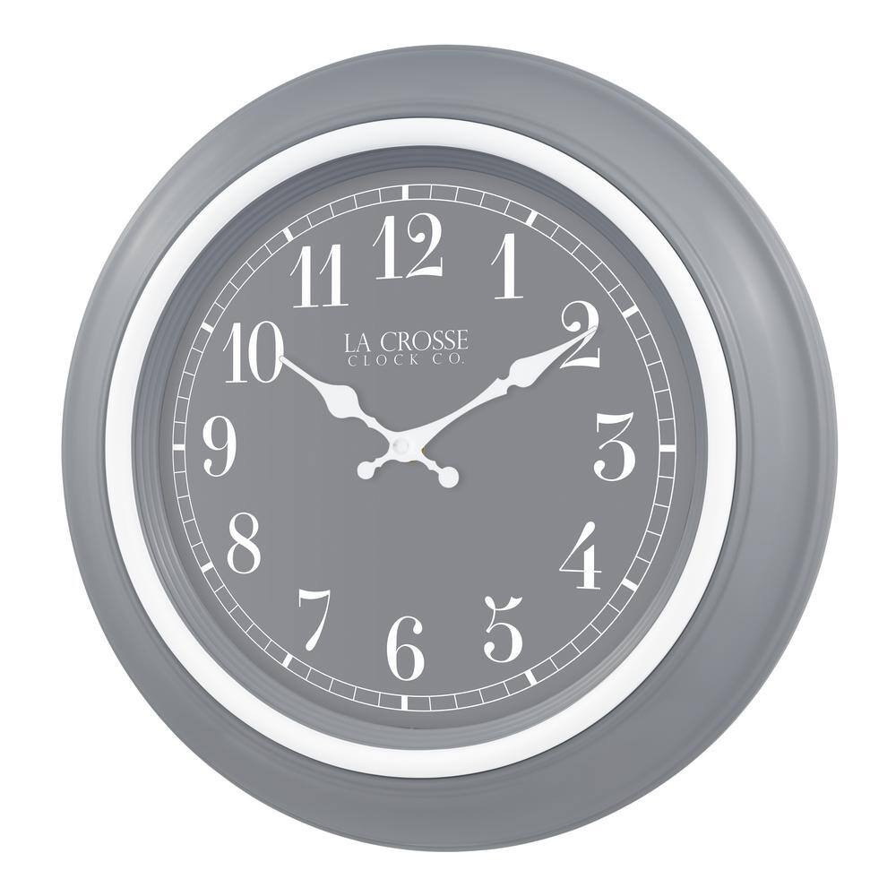 18 In. Louisa Quartz Analog Wall Clock