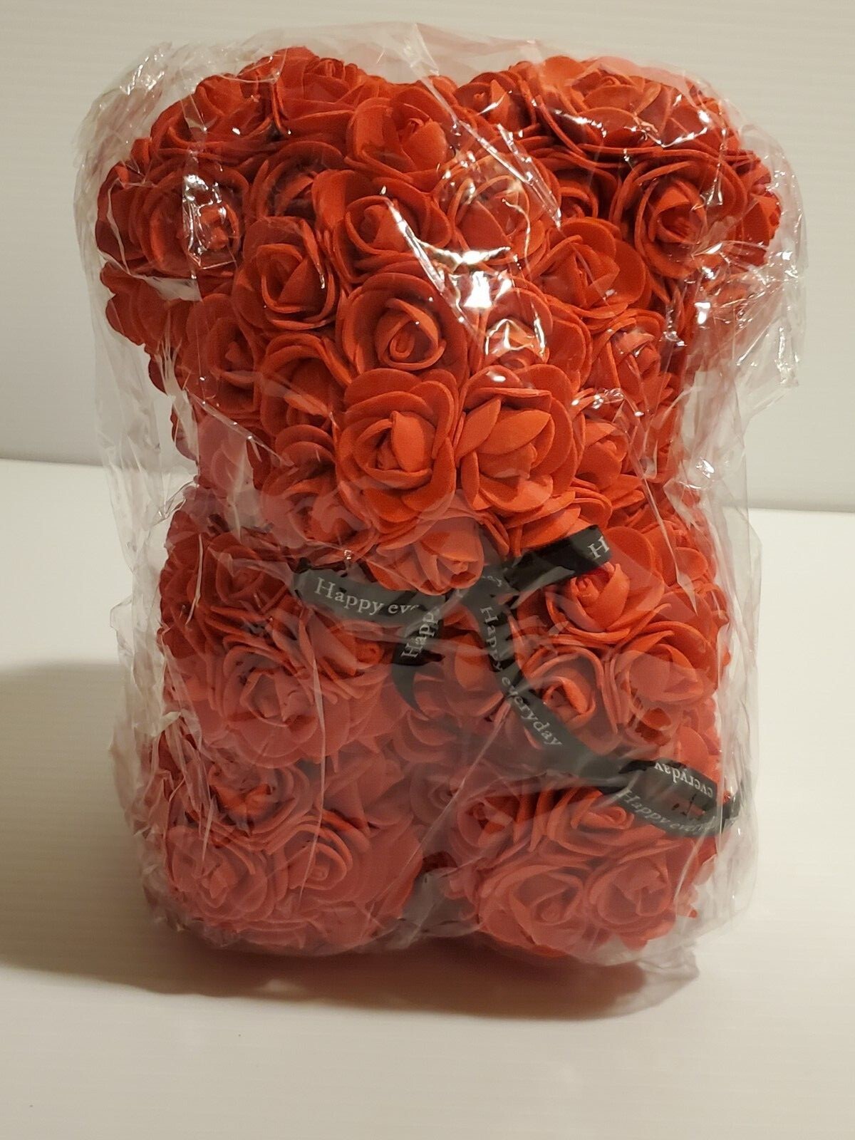 New 9inch Artificial Rose Teddy Bear Flower Gift Valentine Mothers Day Wedding