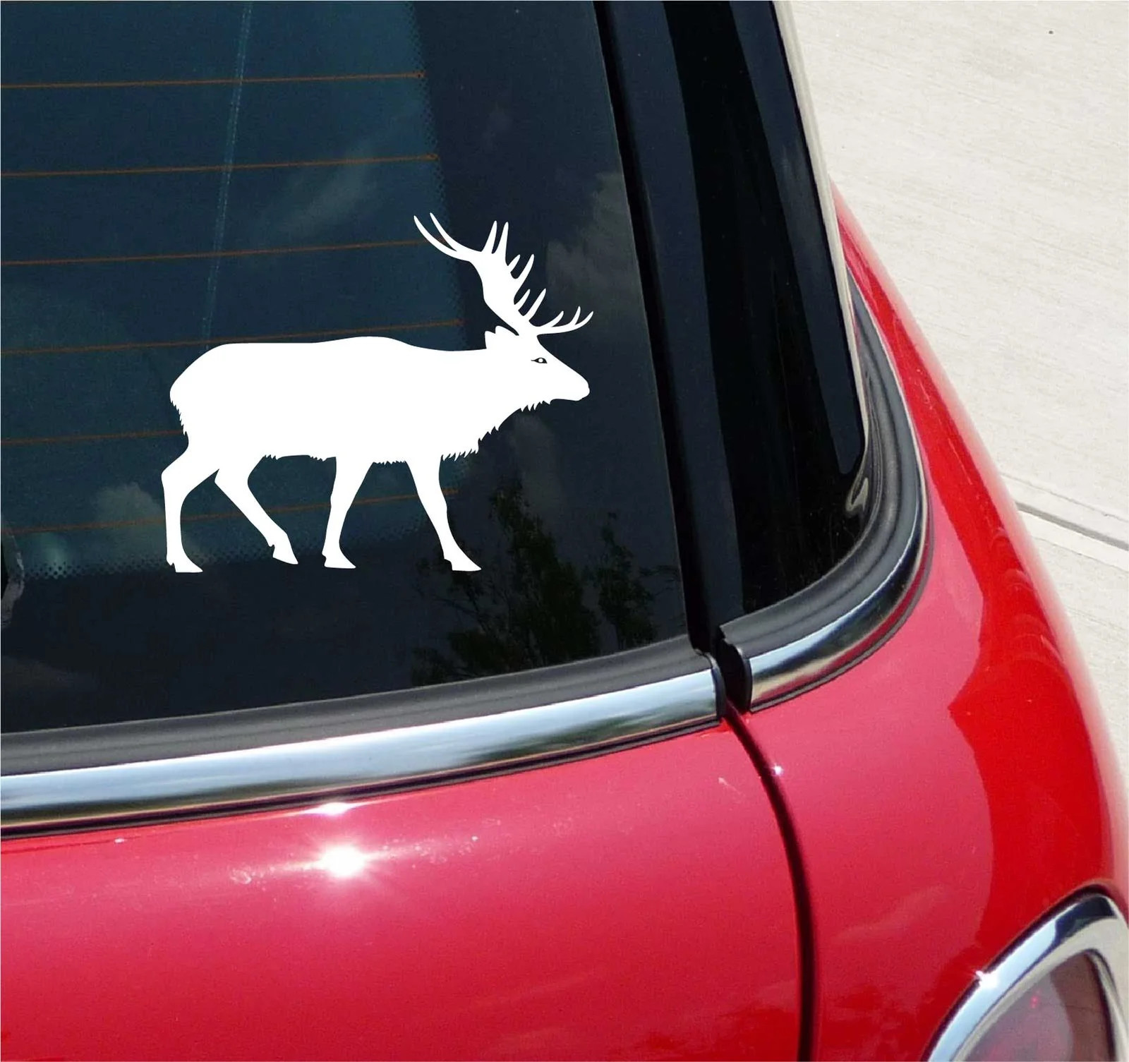 ELK WAPITI GRAPHIC DECAL STICKER ART CAR WALL
