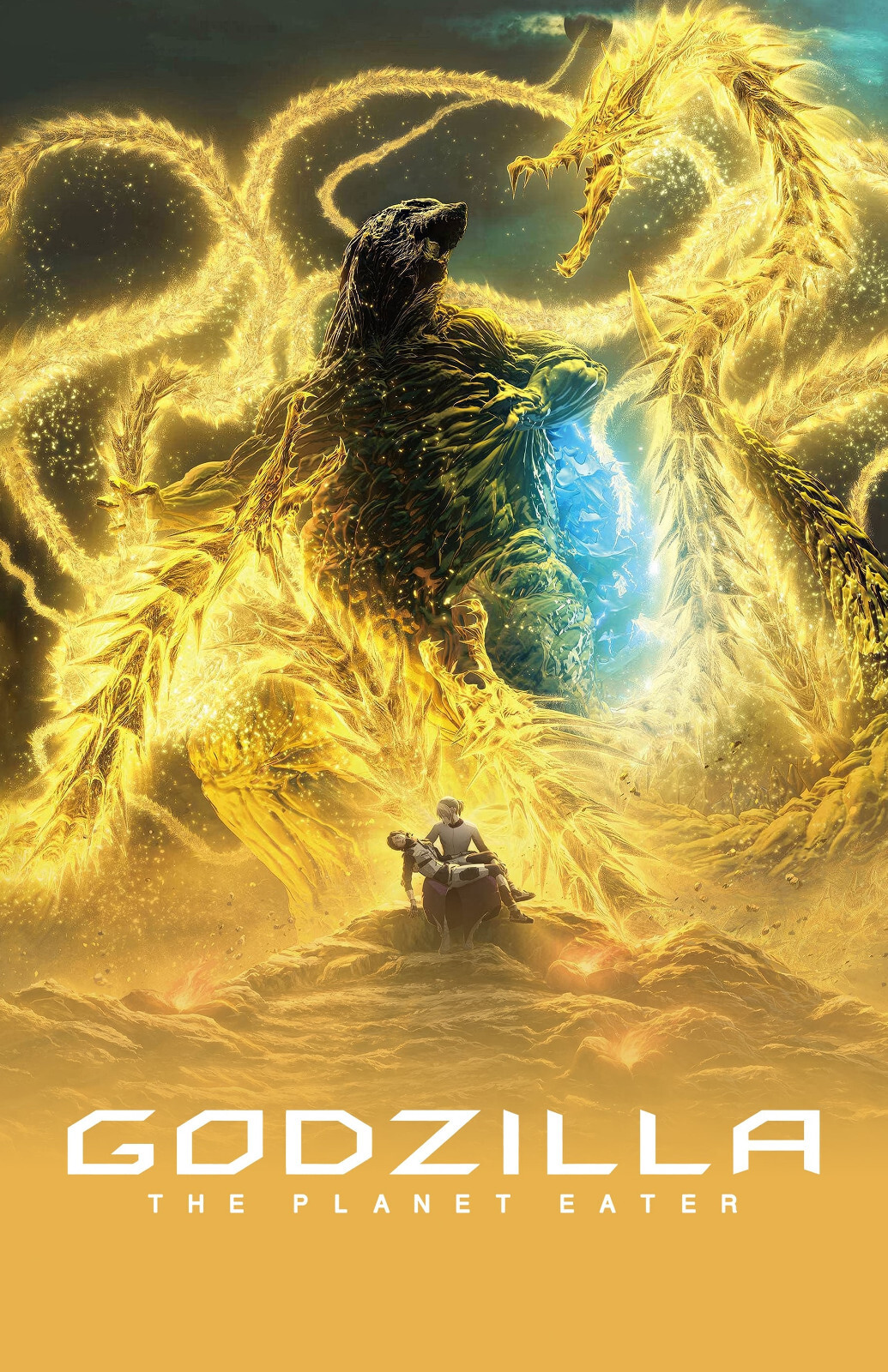 AA1675 Godzilla The Planet Eater Film 2018 Anime Movie Poster 11×17