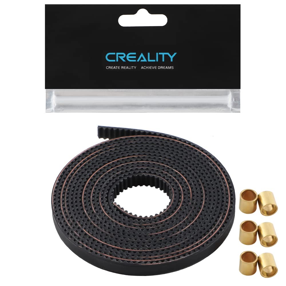 Official Creality Timing Belt Length 2M, Open 2GT Timing Belt Pitch 2mm Width 6m