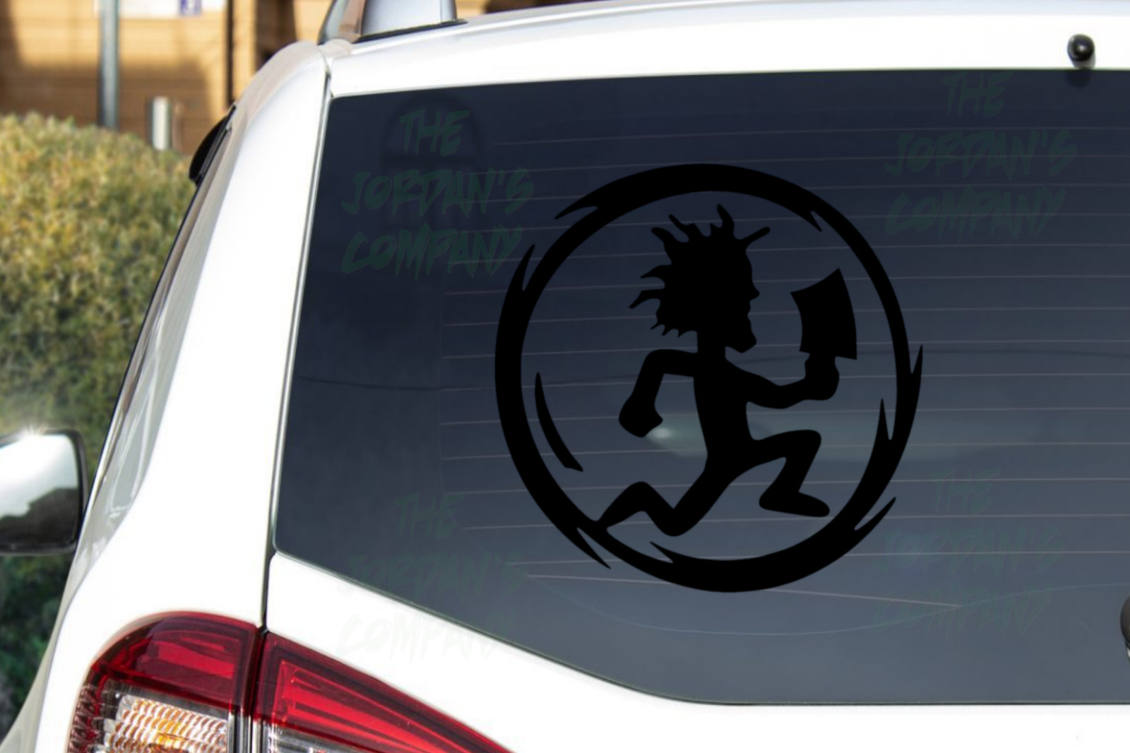 Juggalo HatchetMan CNC cut Decal Vinyl Sticker -Pic from multi colors! O651