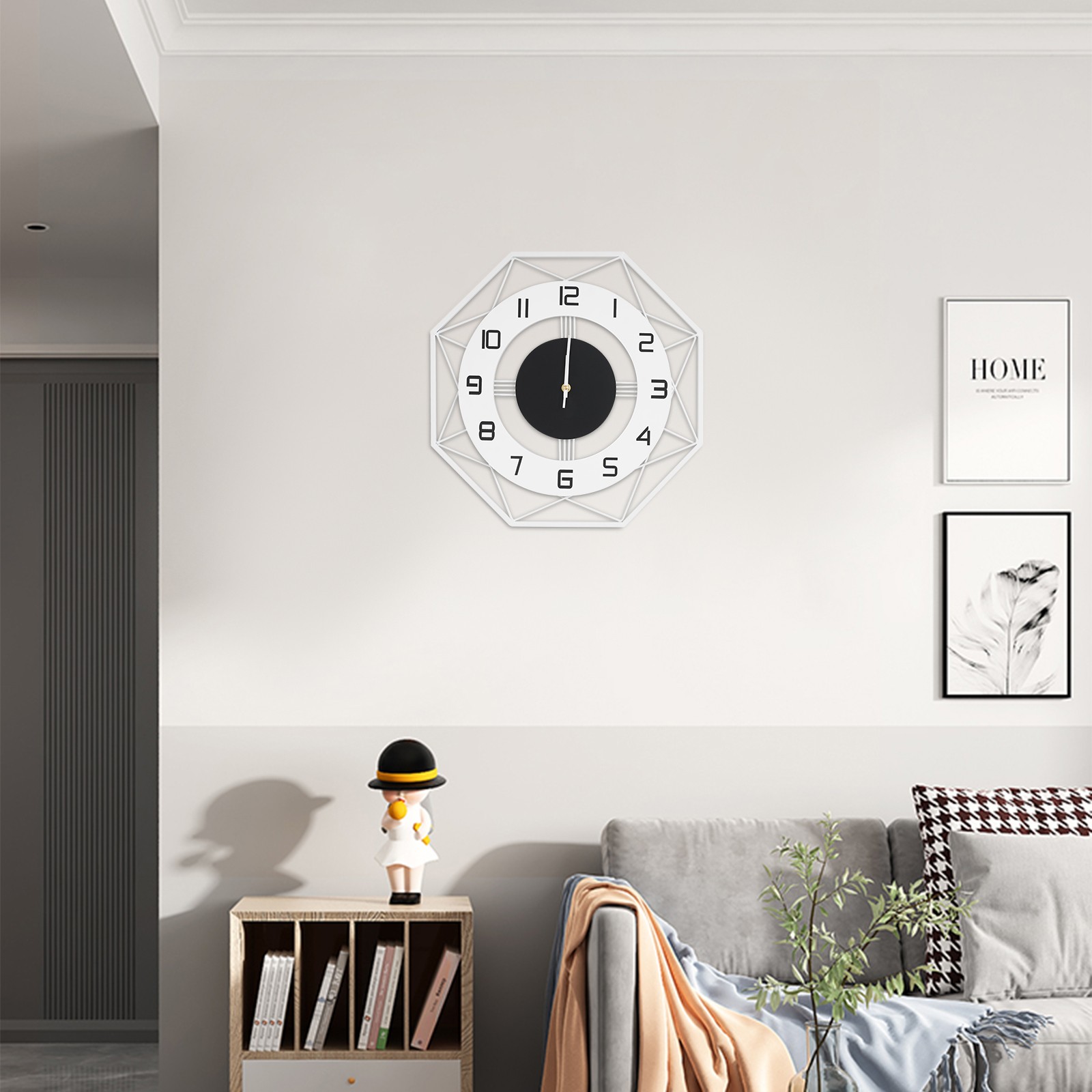 Modern Wall Clock Decorative Indoor Wall Clock, Wall Mounted Clock for Home?