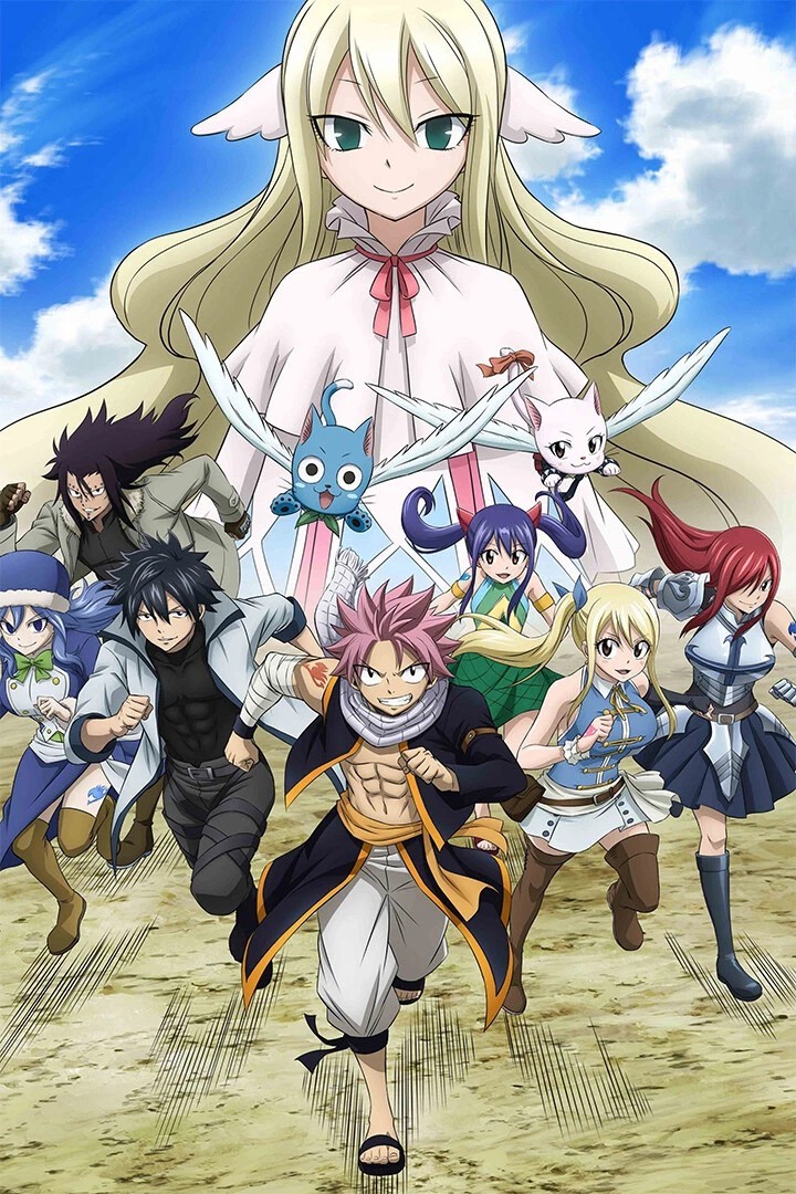 Fairy Tail Characters Anime Poster print 11″x17″ inches home decor