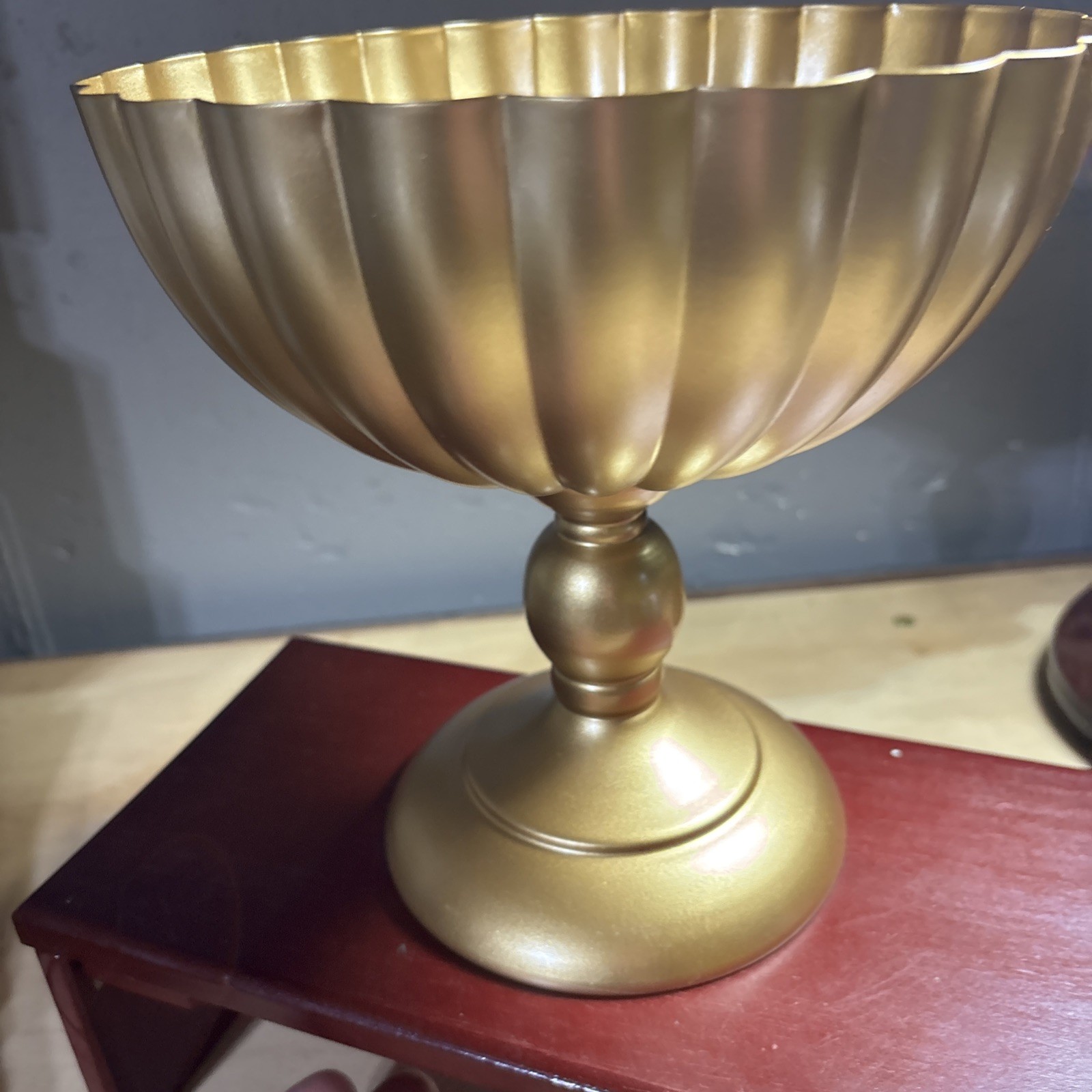 Sziqiqi Gold Urn Vases Set of 10 for Weddings & Events – 7.9In Centerpieces