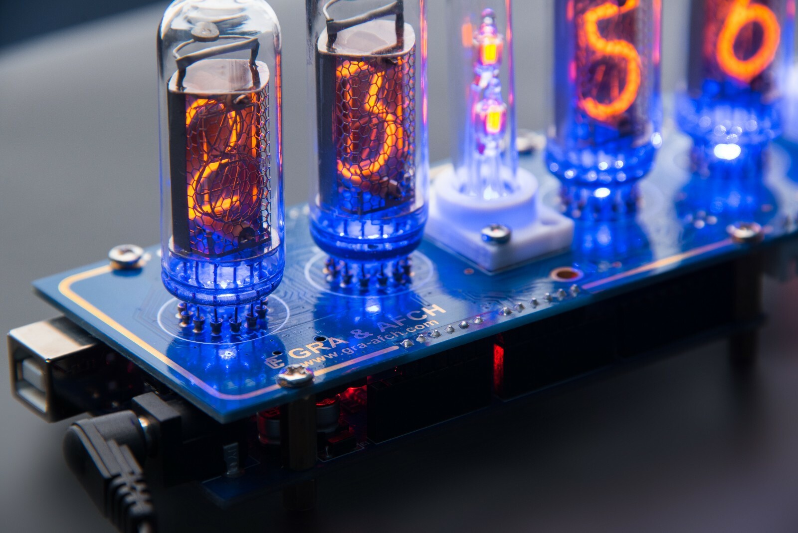 Arduino Shield IN-14 NCS314 Nixie Tubes Clock [TUBES COLUMNS MEGA] FREE SHIPPING