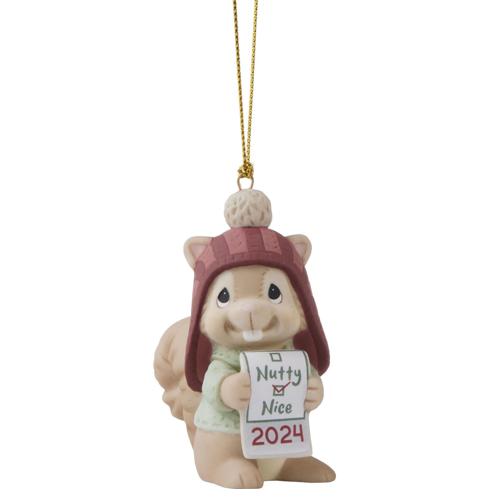 Precious Moments Squirrel Ornament | Have You Been Nutty Or Nice? Dated 2024 …