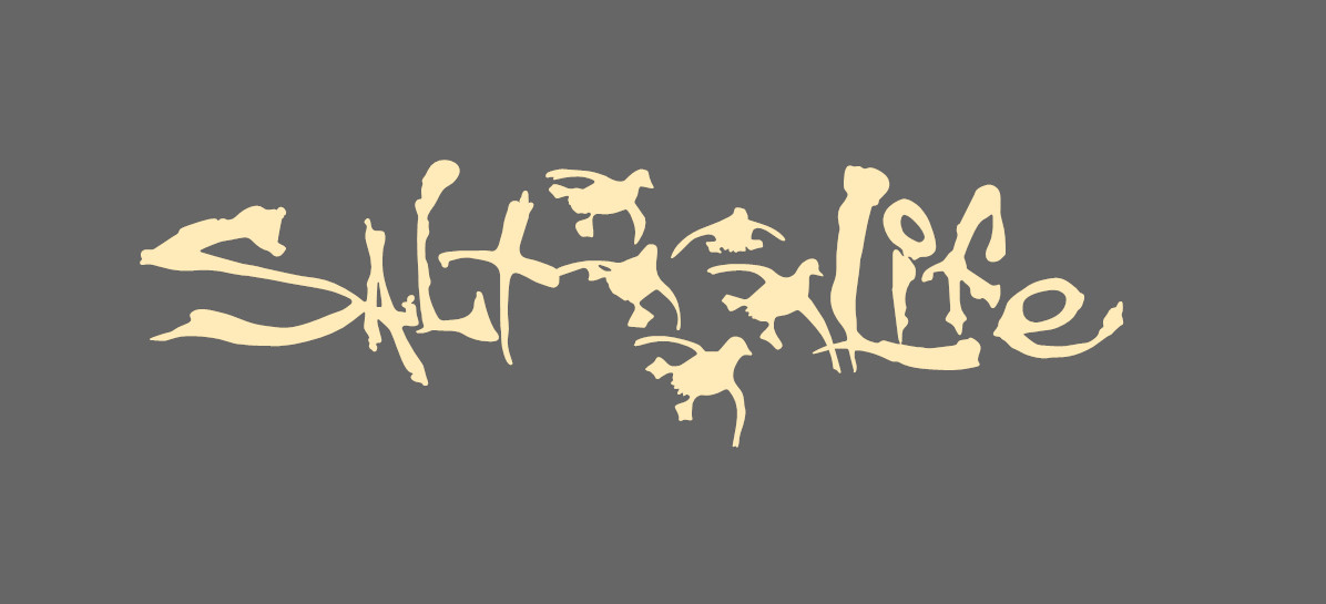 Salt Life Signature Duck Hunting Decal PICK SIZE / COLOR Vinyl Decal – Sticker