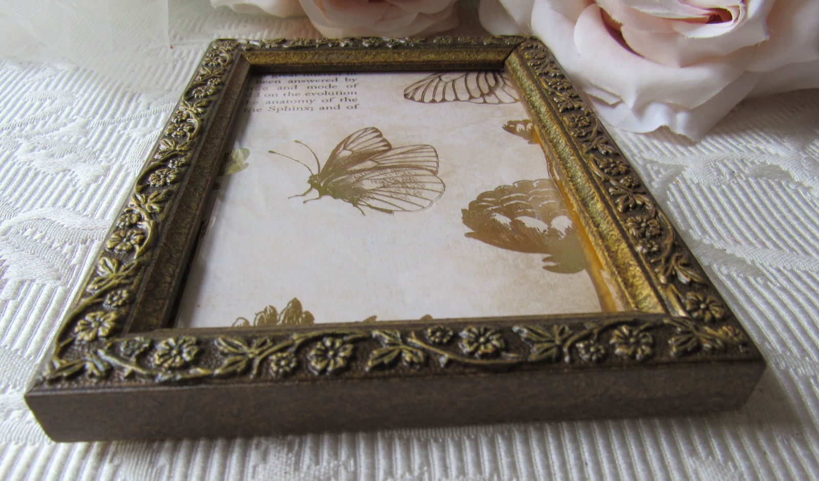 Baroque Frame Set,3 Antiqued Gold,Victorian,Events,Mini Mix Match Frames,2×3 set
