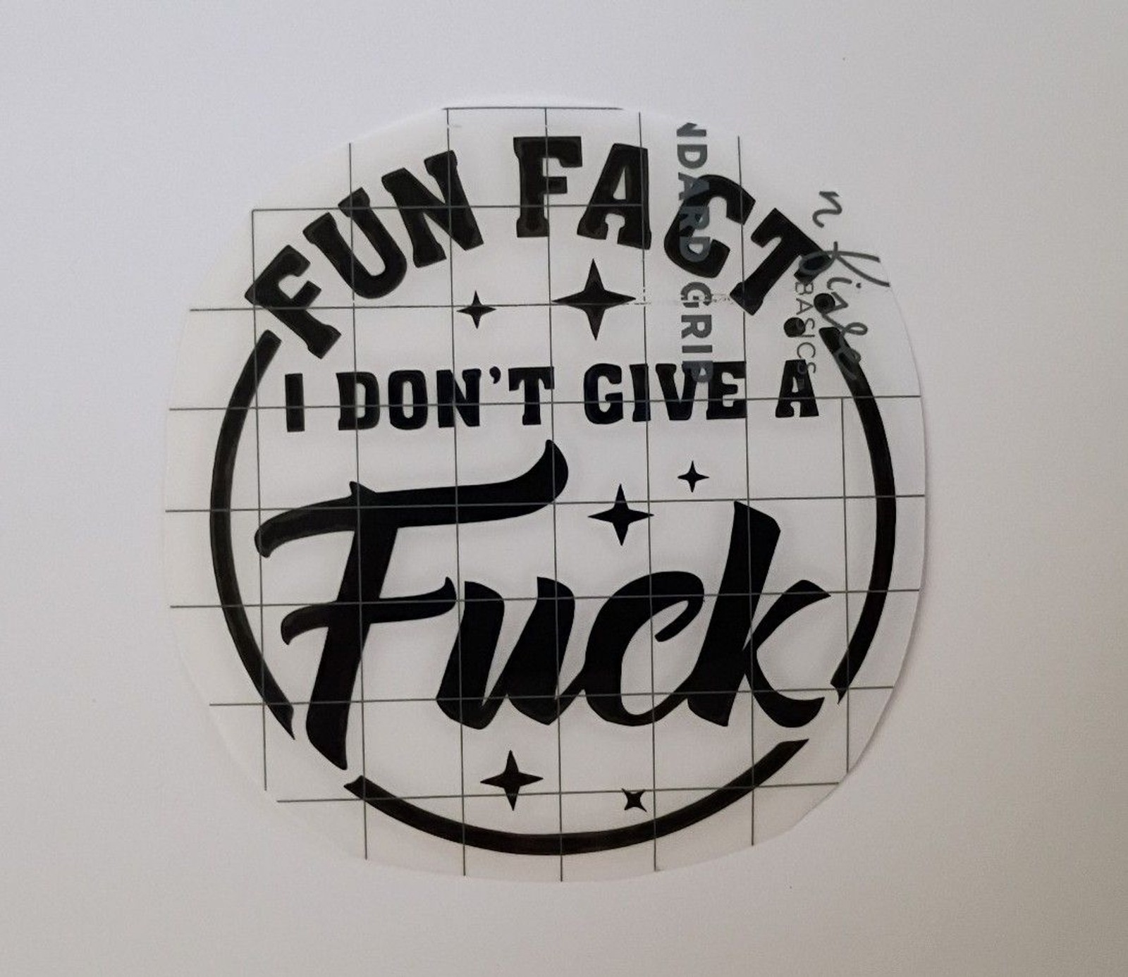 Don’t care Vinyl Decal Funny adult humor Sticker Car Window Laptop Decal 3.5 in
