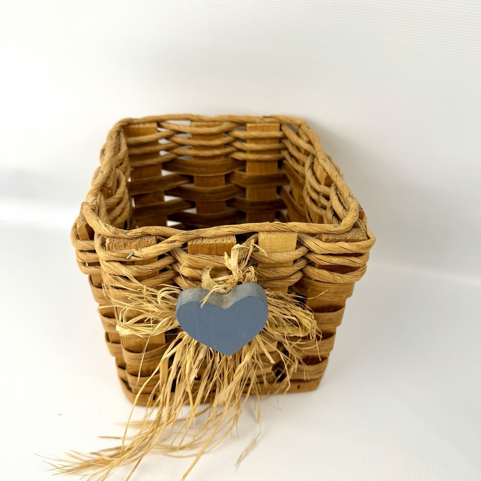 Vtg Wooden Cat Heart Shape Wall Candle Lot Decor Country Granny Cottage Core