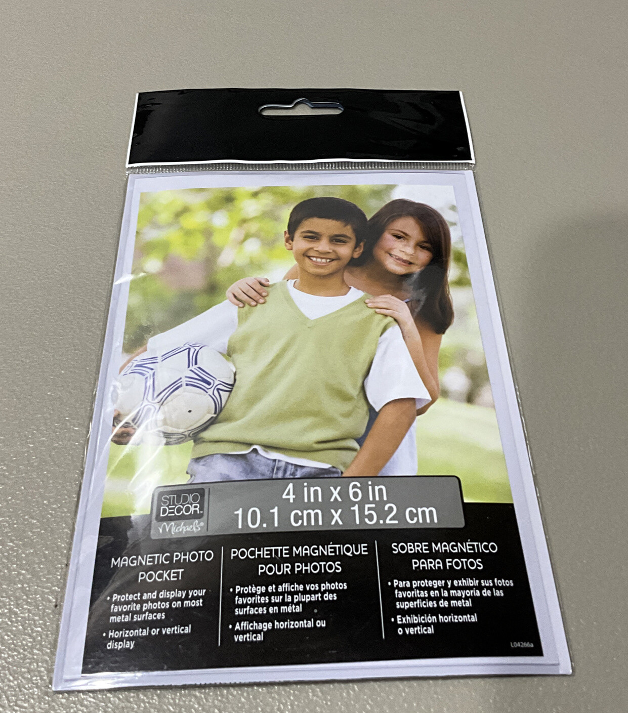 Magnetic 4 in. x 6 in. Photo Pocket by Studio Décor – 1 pc