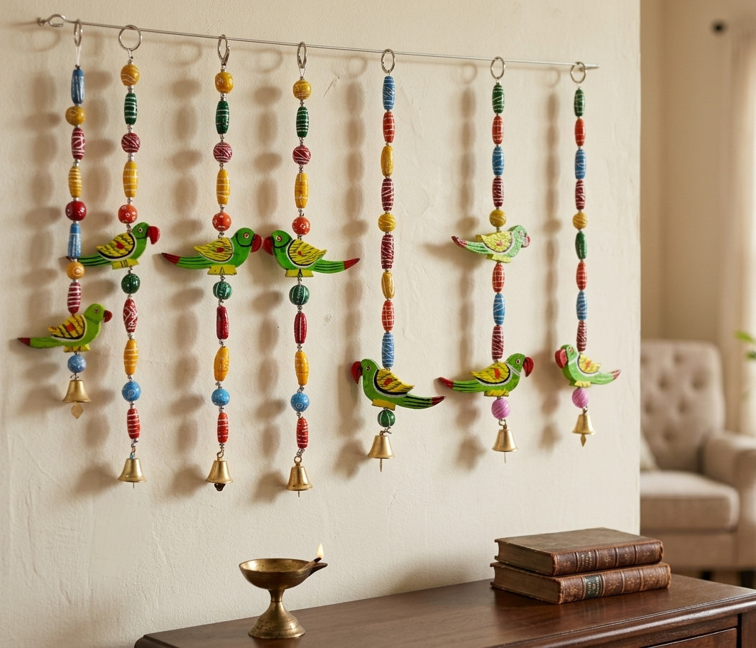 Whole Sale LOT Handmade Parrot Wall Hanging Set Home Decor Door Hanging
