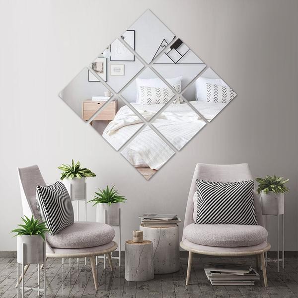 24 pcs 10″ Square MIRRORS Wedding Reception CENTERPIECES Wholesale Supplies SALE