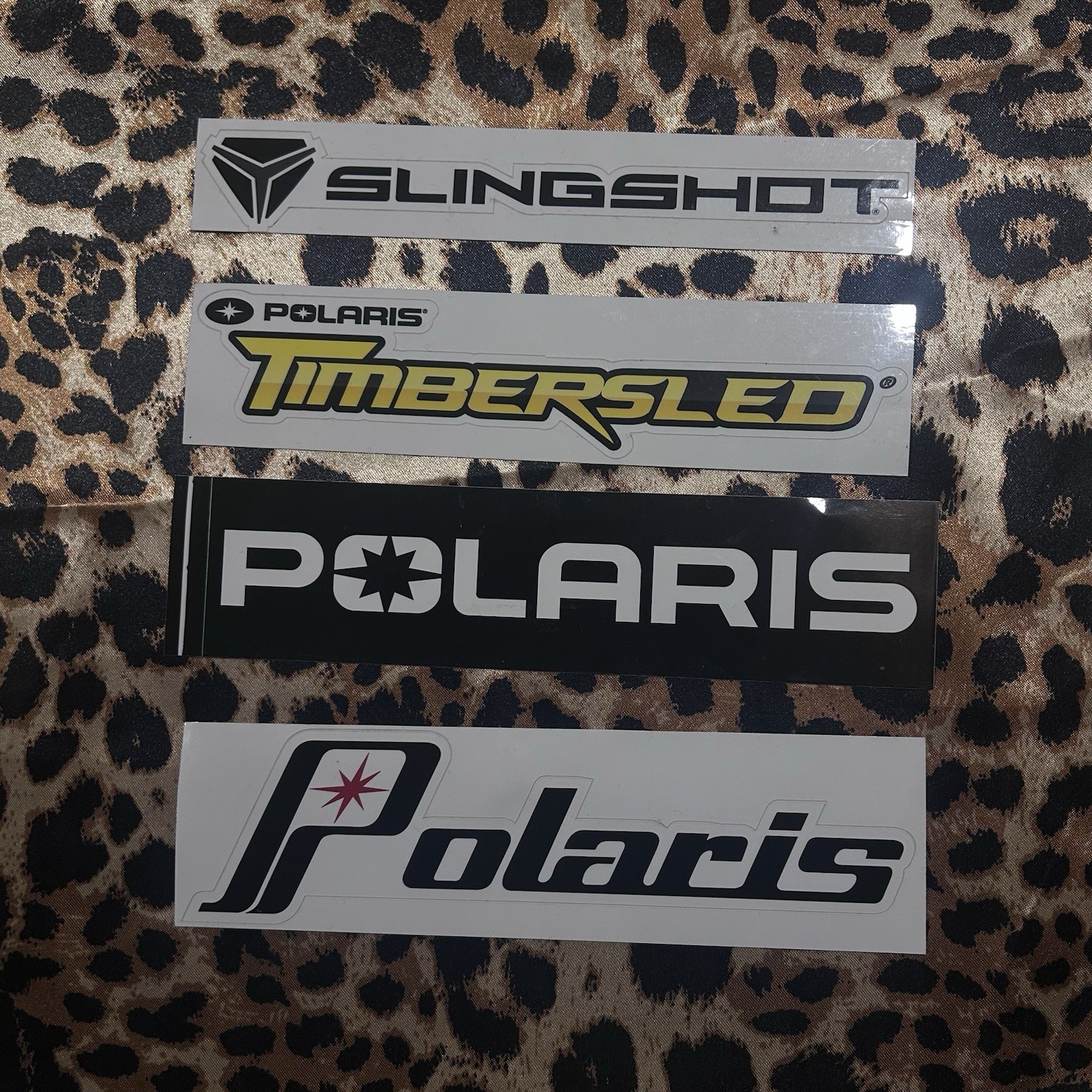Polaris Branded 8” Stickers – 4 Pack