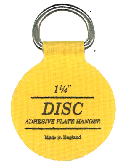 Disc Adhesive Plate Hangers Small Assorted Set of 2×1.25″, 2×2″, and 2×3″