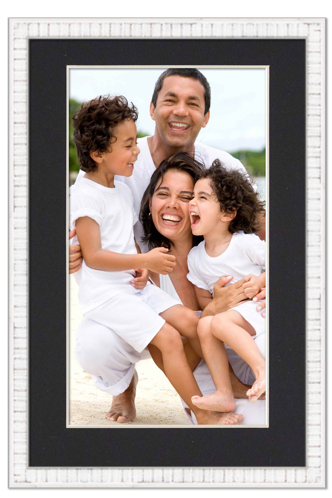 11×22 Frame White With Black Picture Mat For 11×22 Photo – White 13×24 Frame To