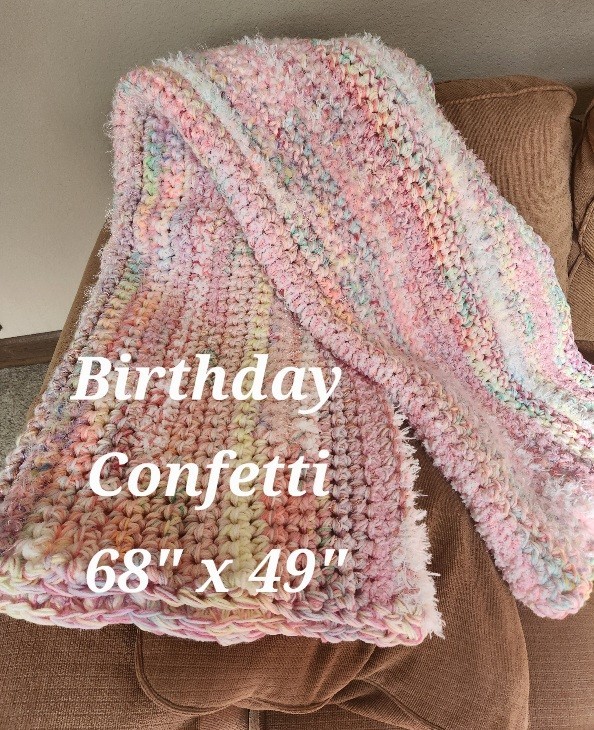 Hand Crocheted Throw Afghan Blanket – SOFA BLING