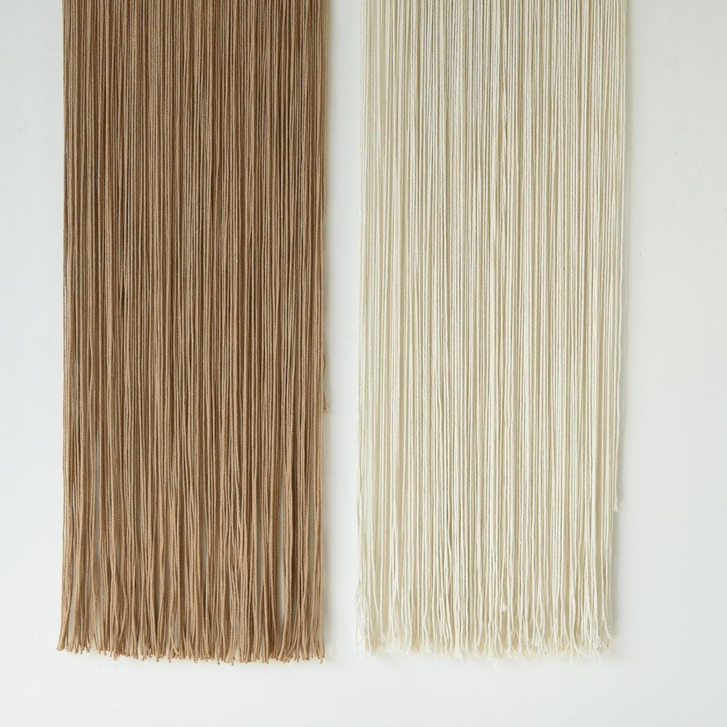 Macrame Wall Hanging Boho Wall Decor Handmade Macrame Art Tapestry 2PC Set