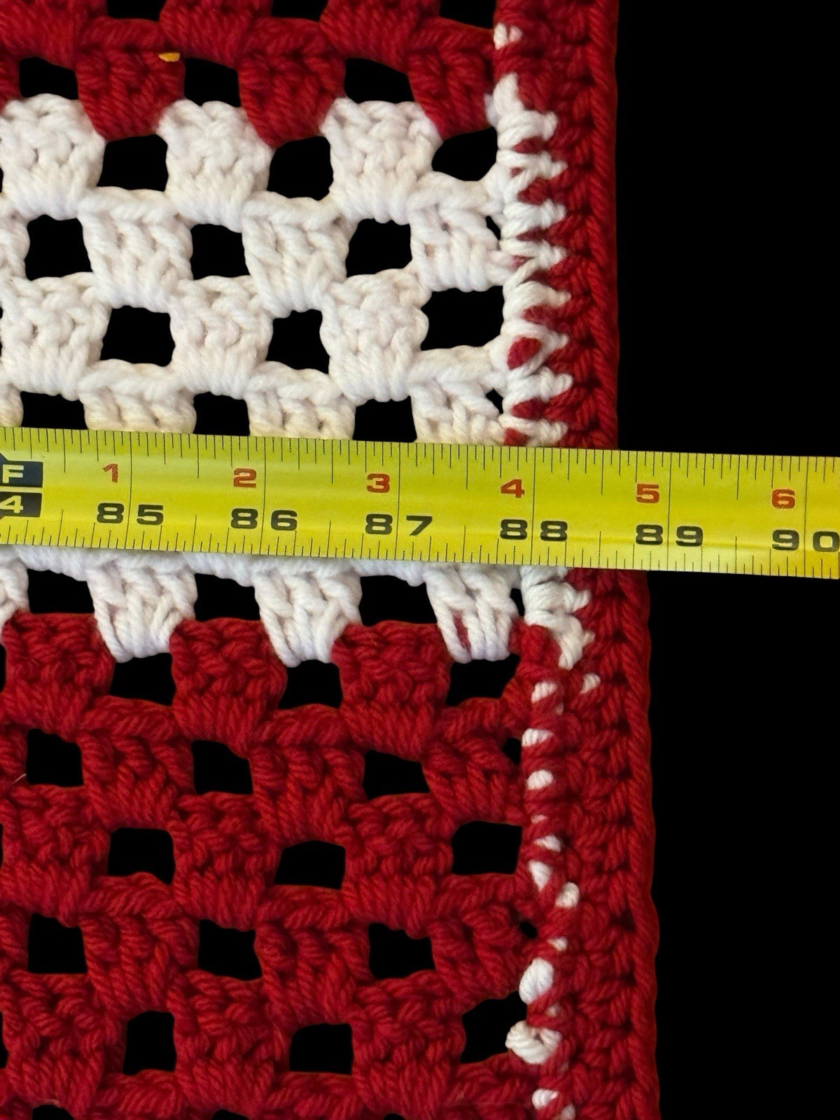 American Flag Afghan Granny Throw Blanket Handmade Crochet Patriotic USA July 4