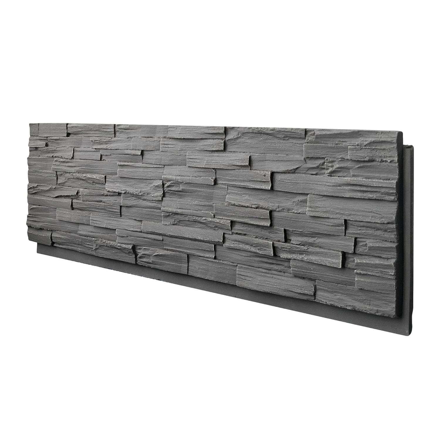 ROOMTEC 1-Pack Faux Stone Wall Covering Panels for Interior and Exterior Decor,