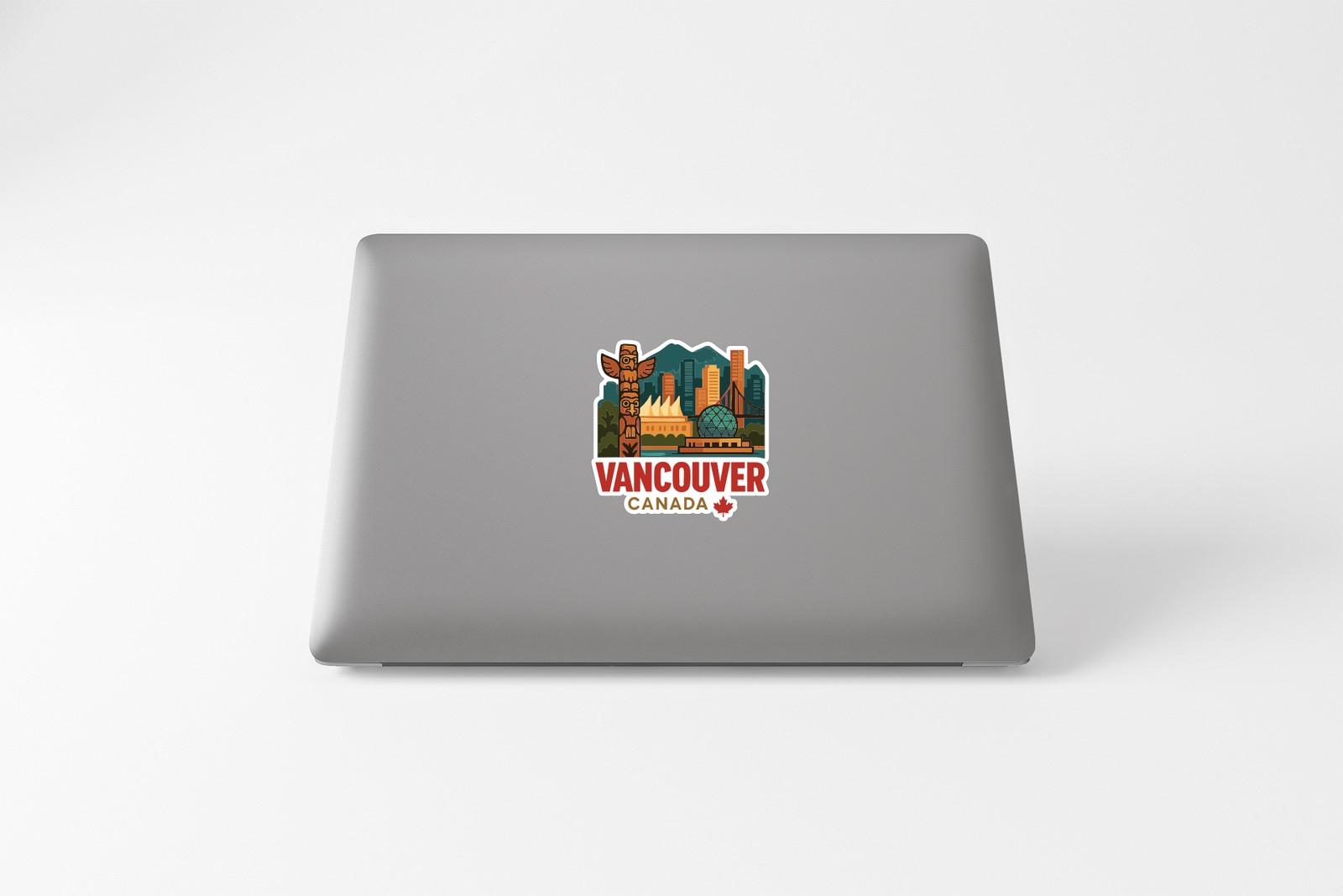 Vancouver Canada Sticker Decal Vinyl Die-Cut City Skyline Landmark Design