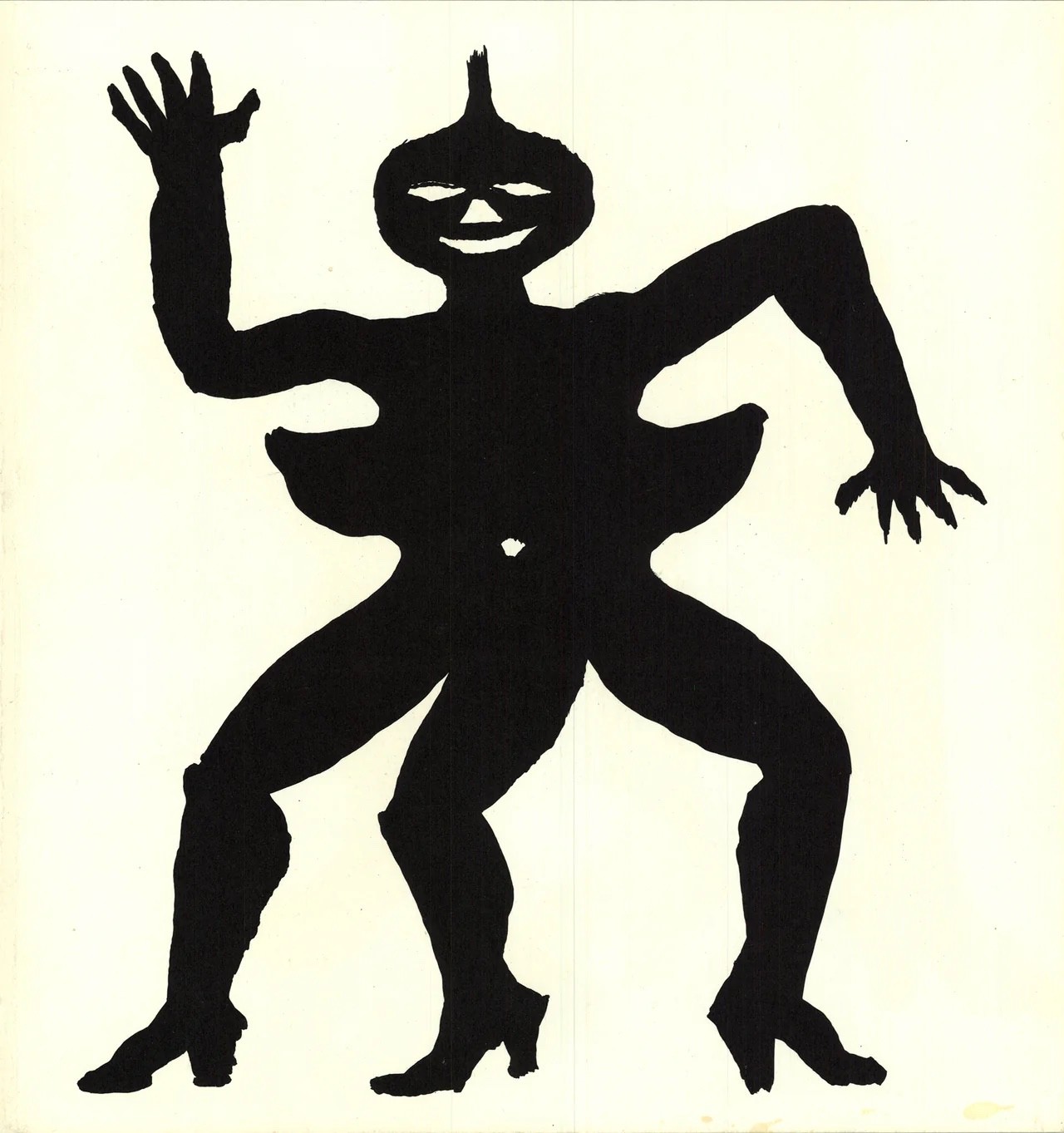 ALEXANDER CALDER : Three Legged Figure : Archival Art Print