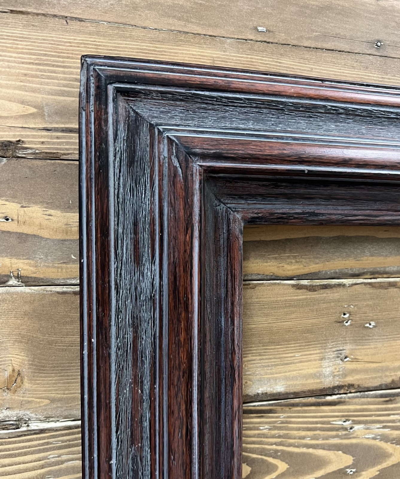 20 x 24 In Stock-Rustic western style frame, RUSTIC BLACK CHERRY, wood frame